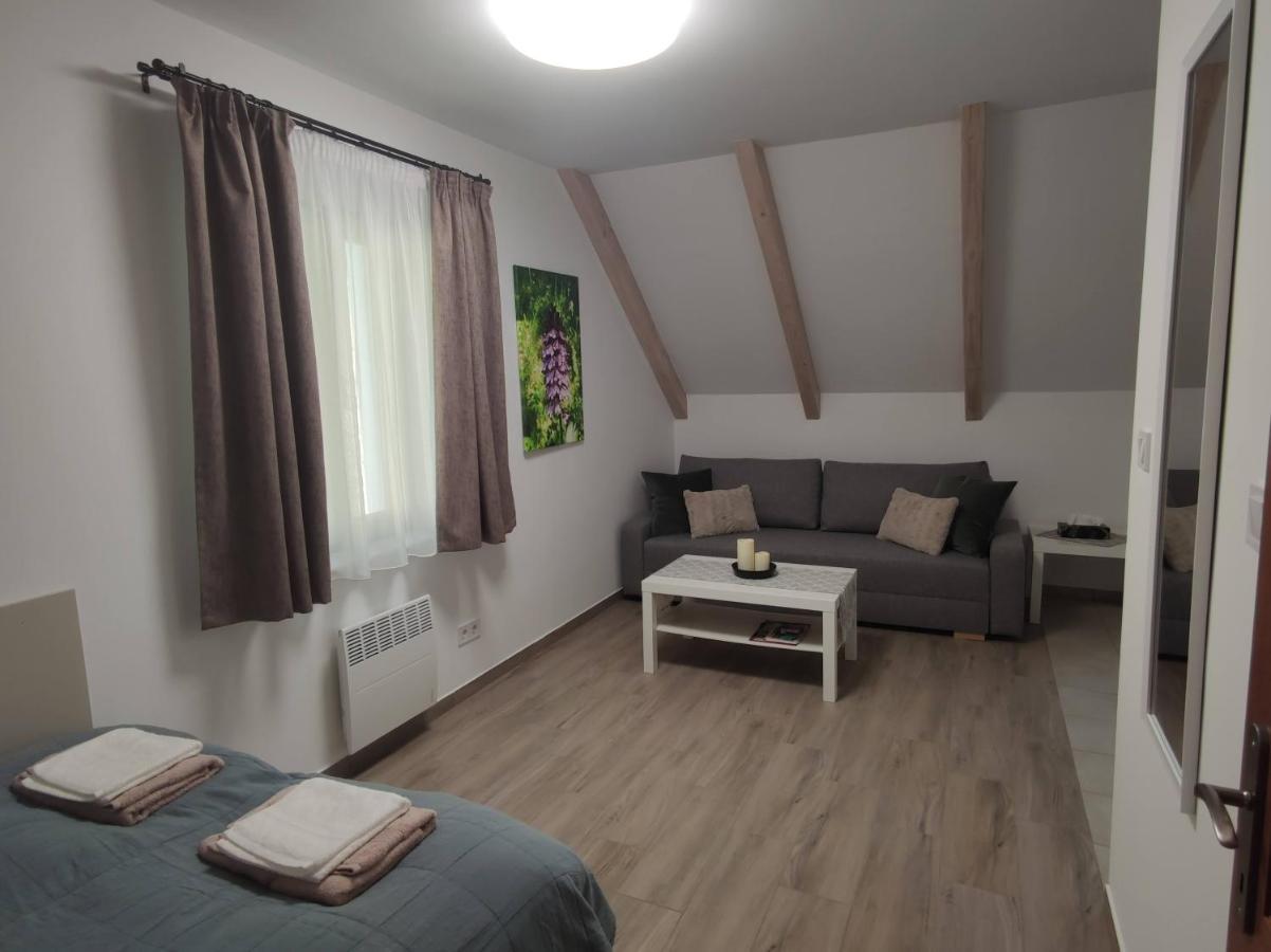 Kosbor Vendeghaz Apartment Monoszlo ภายนอก รูปภาพ