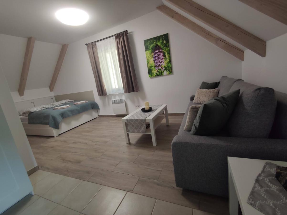 Kosbor Vendeghaz Apartment Monoszlo ภายนอก รูปภาพ